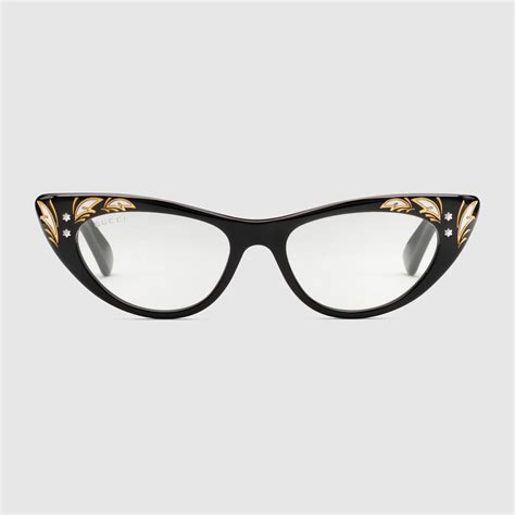 gucci cat eye eyeglasses